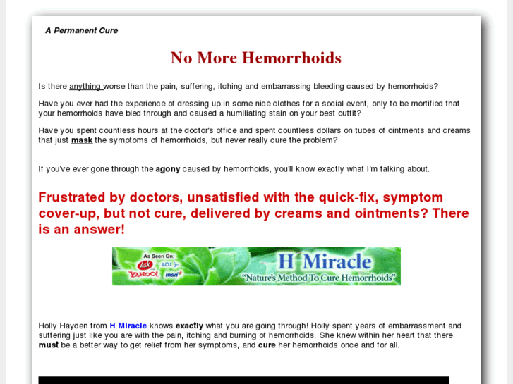 www.ehemorrhoidtreatment.org