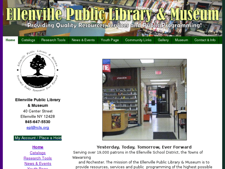 www.ellenvillepubliclibrary.net