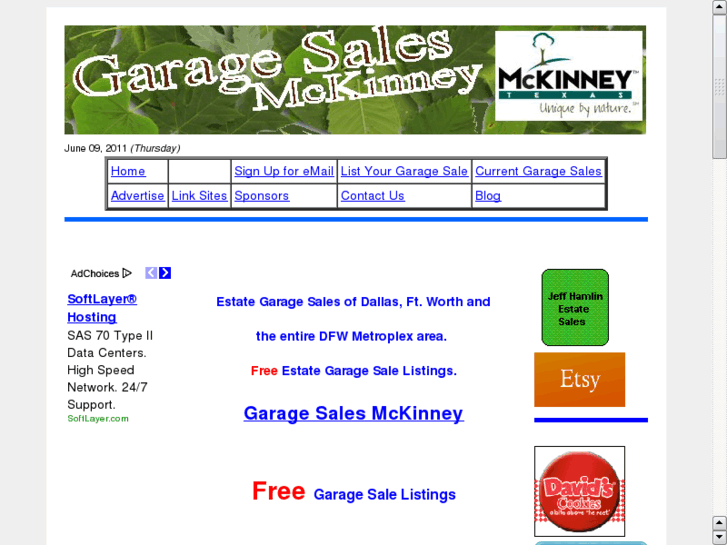 www.garagesalesmckinney.com