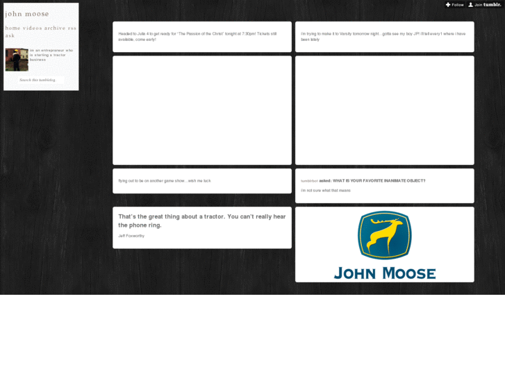 www.johnmoose.com