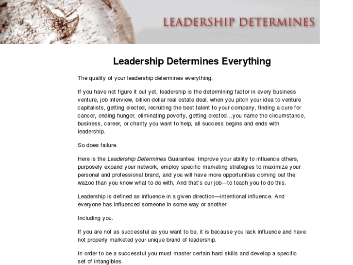 www.leadership-determines.com