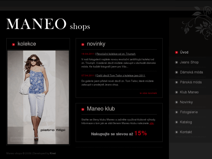 www.maneoshops.cz