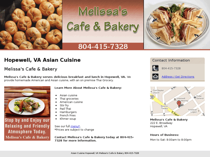 www.melissascafeandbakery.com