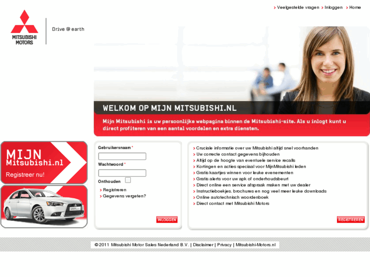 www.mijnmitsubishi.nl