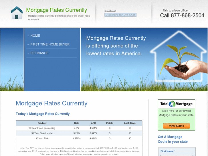 www.mortgageratescurrently.com