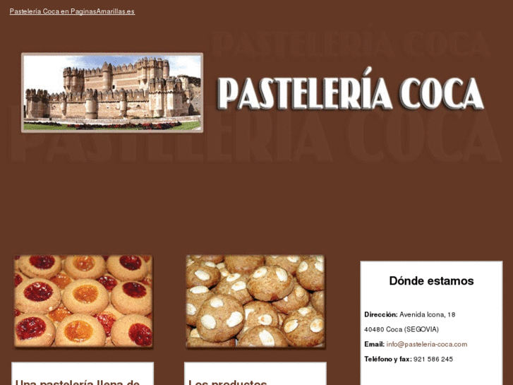 www.pasteleria-coca.com