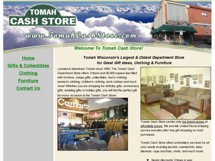 www.tomahcashstore.com