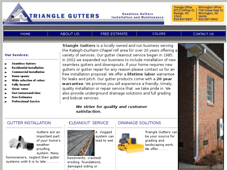 www.trianglegutters.com