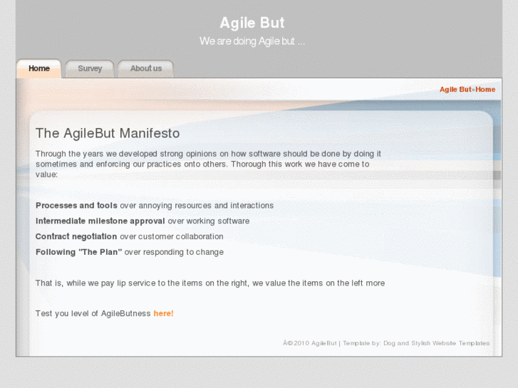 www.agilebut.com