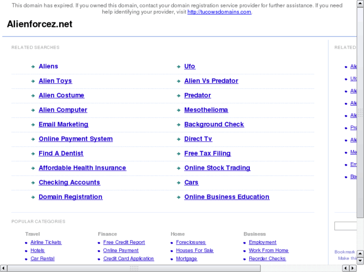 www.alienforcez.net