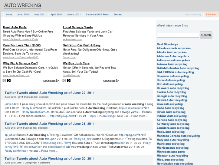 www.autowrecking.info