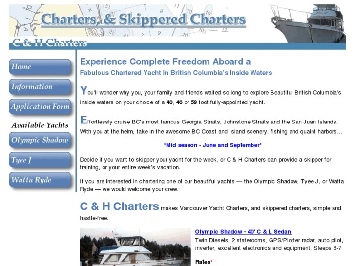 www.chcharters.com