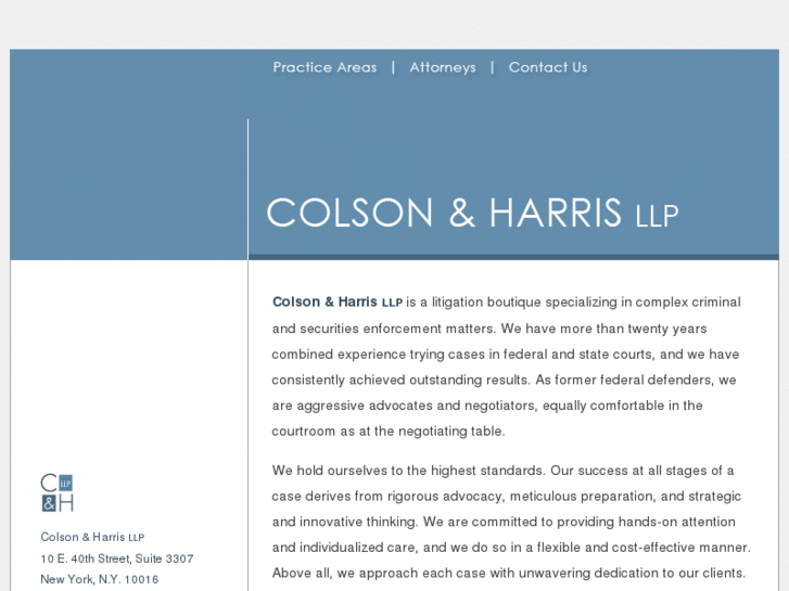 www.colsonharris.com