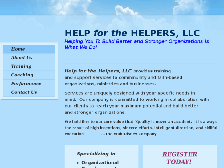 www.helpforthehelpers.com