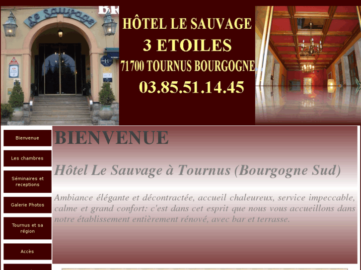 www.hotel-lesauvage.fr