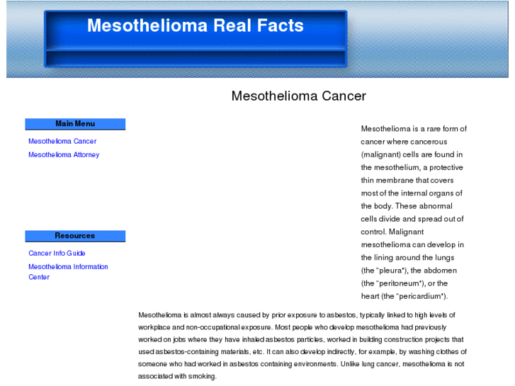 www.mesotheliomarealfacts.com