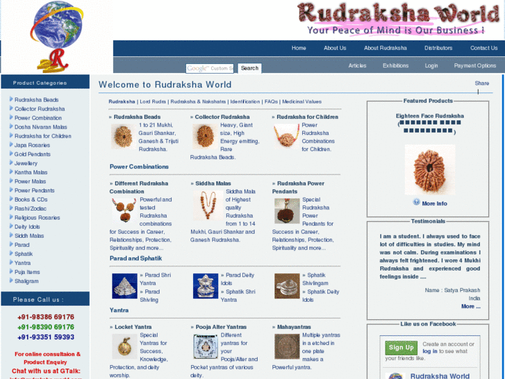 www.rudrakshaworld.com