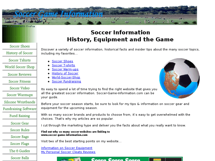 www.soccer-game-information.com