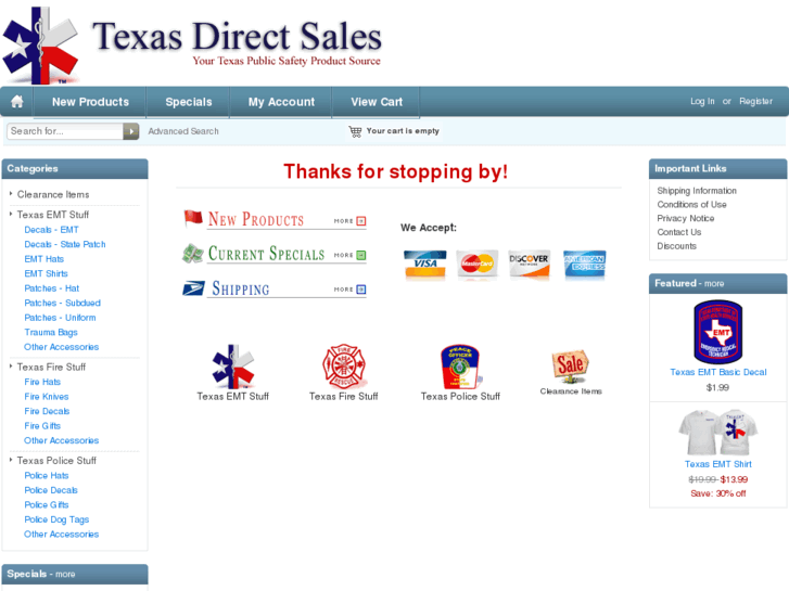 www.texasdirectsales.com