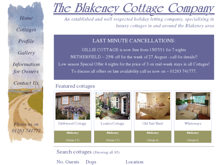 www.blakeneycottagecompany.co.uk