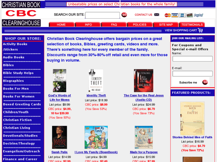 www.christianbookclearinghouse.com