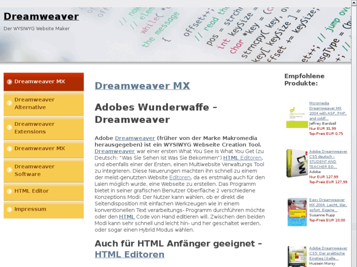 www.dreamweaver-mx.net