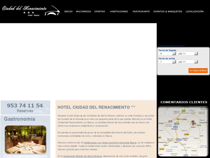 www.hotelciudaddelrenacimiento.com