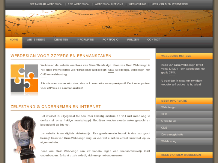 www.keesvandiemwebdesign.nl