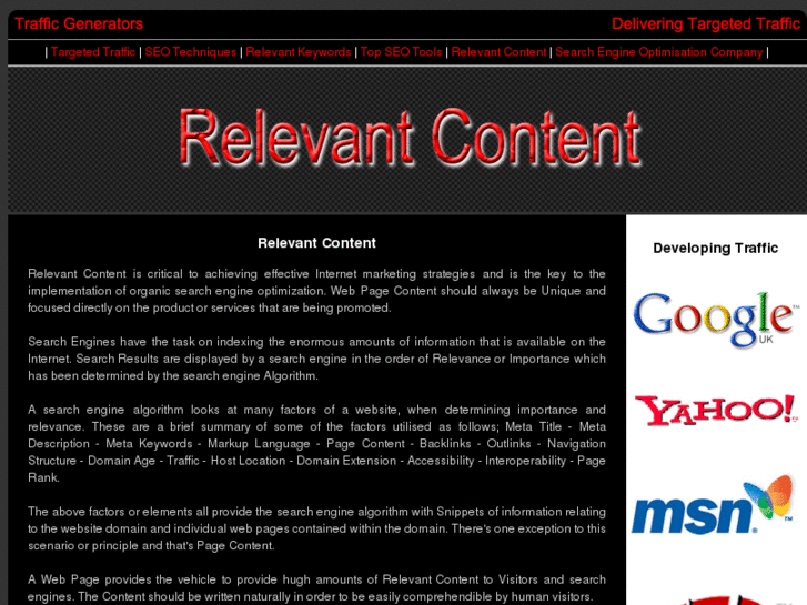www.relevantcontent.co.uk