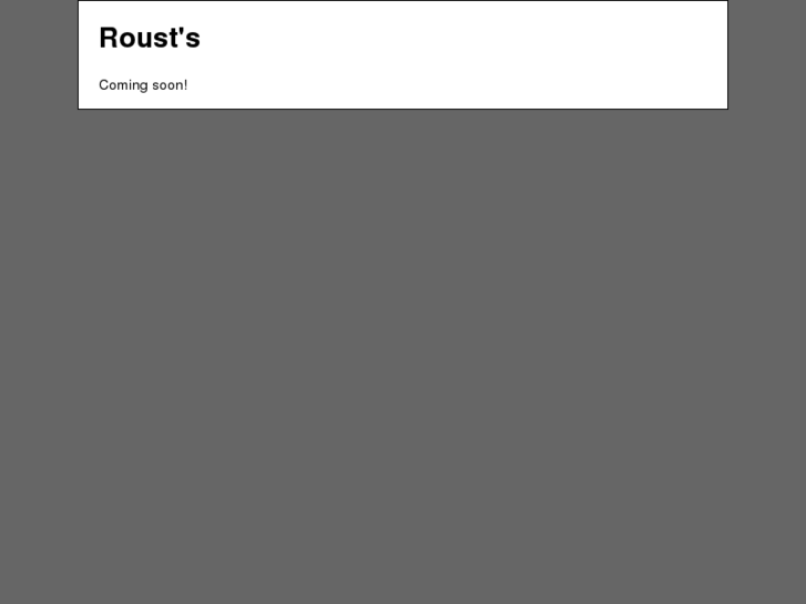 www.rousts.com