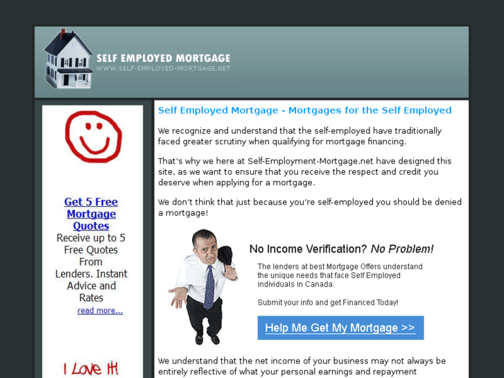 www.self-employed-mortgage.net