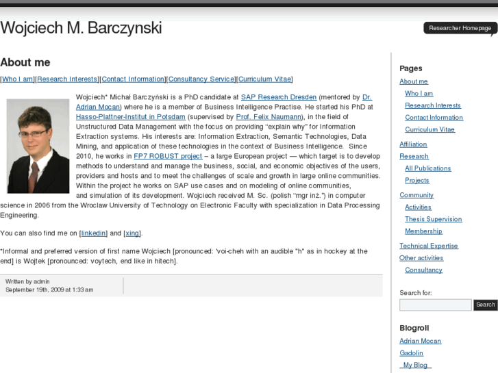 www.wbarczynski.org