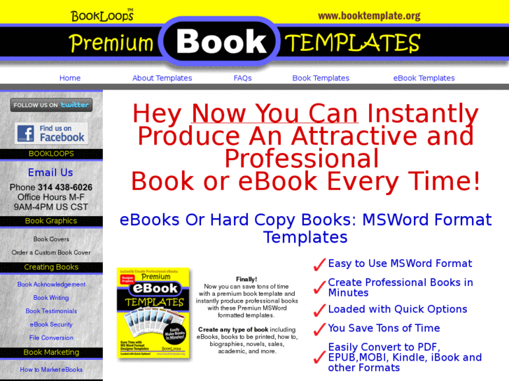 www.booktemplate.org