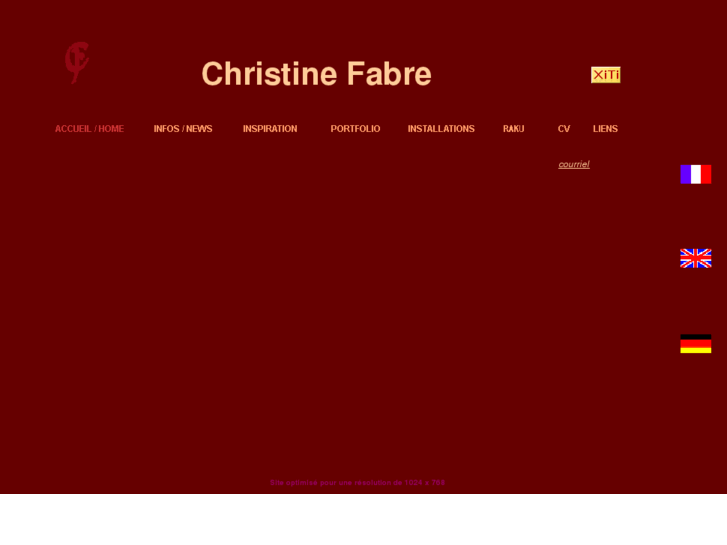 www.christine-fabre.net