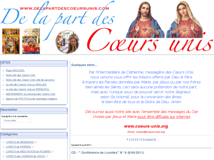 www.delapartdescoeursunis.com