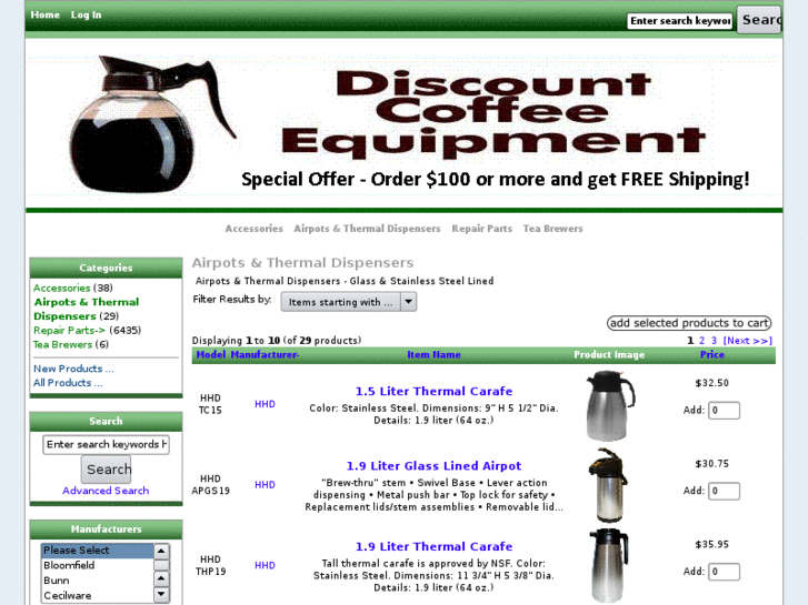 www.discountcoffeeequipment.com