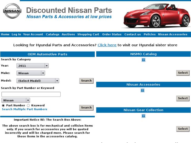 www.discountednissanparts.com