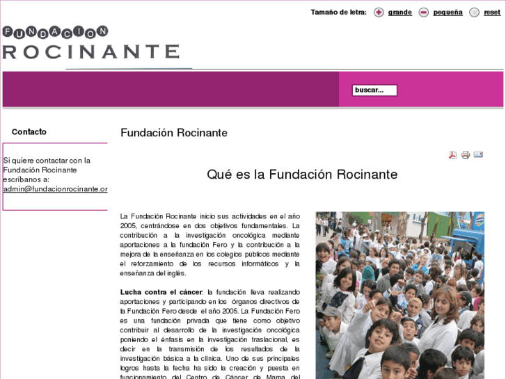 www.fundacionrocinante.org