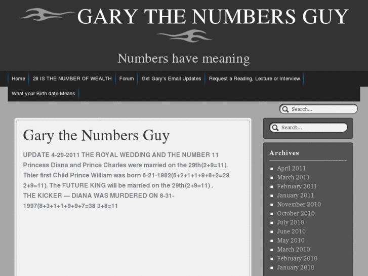 www.garythenumbersguy.net