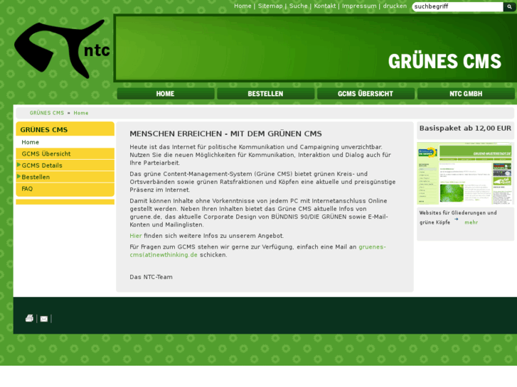 www.gruenes-cms.de