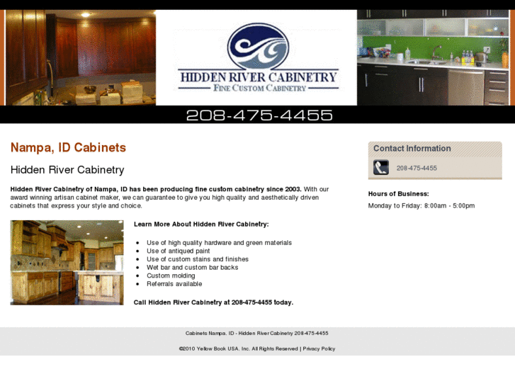 www.hiddenrivercabinetry.com