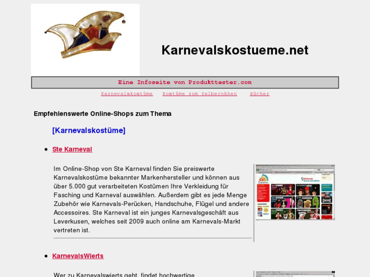 www.karnevalkostueme.net