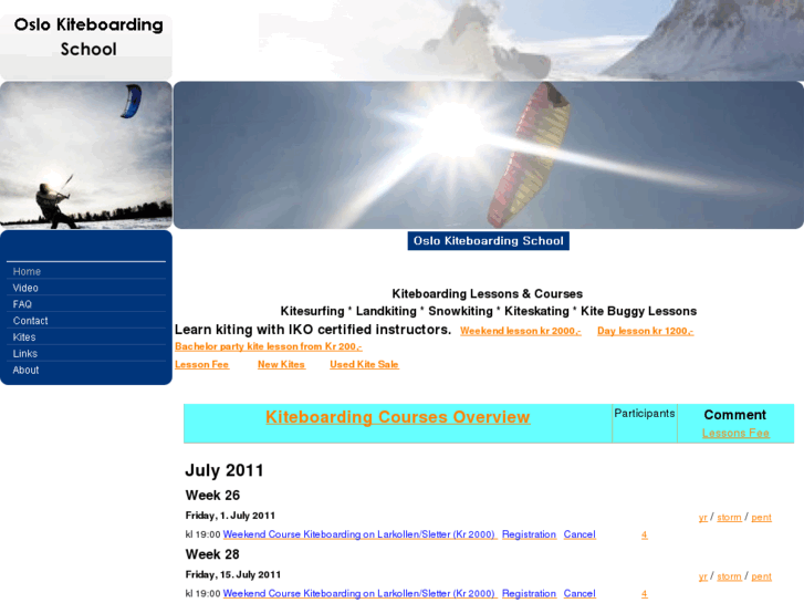 www.kiteboardingnorge.com