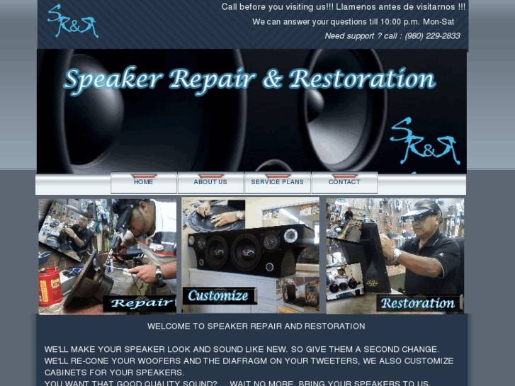 www.speakerrepairandrestoration.com