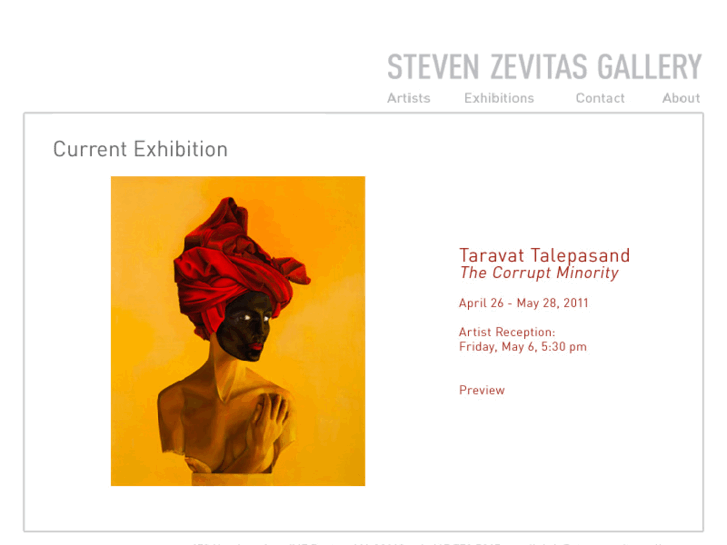 www.stevenzevitasgallery.com