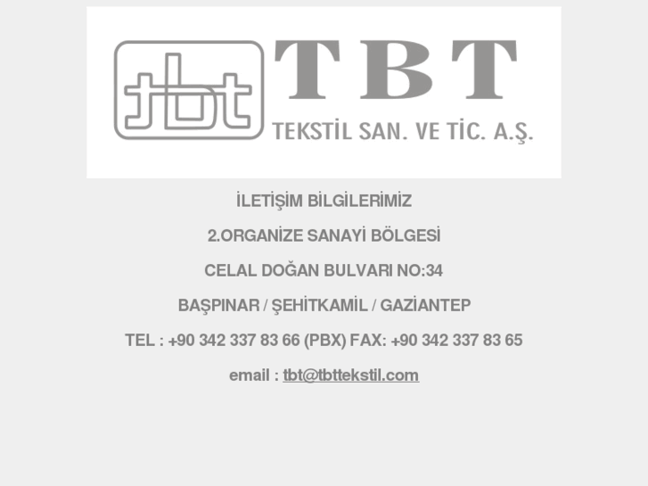 www.tbttekstil.com