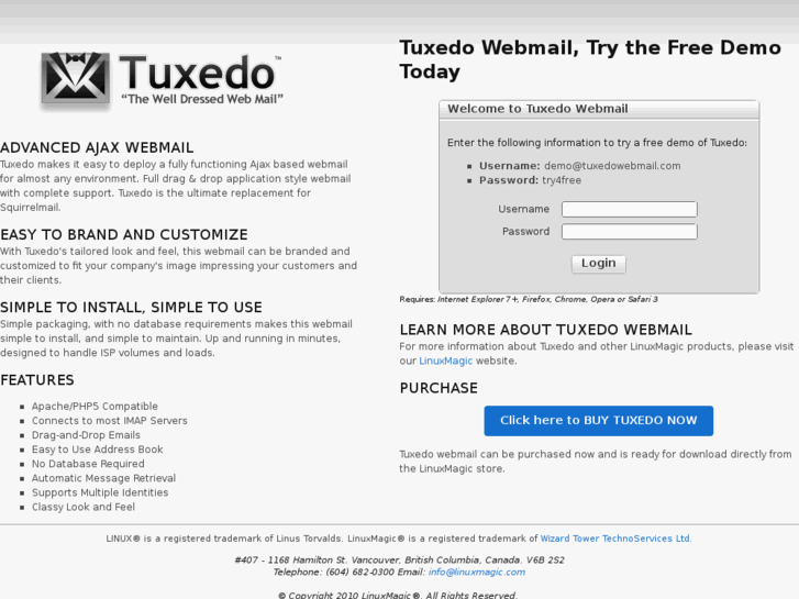 www.tuxedo-webmail.com