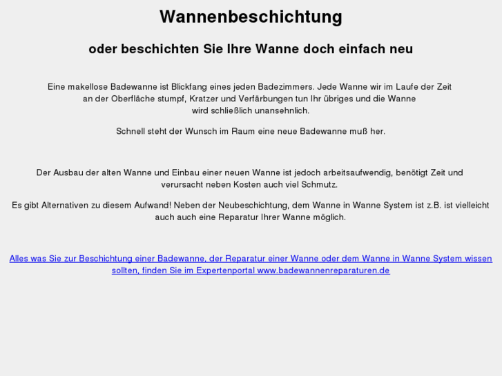 www.wannenbeschichtung.de