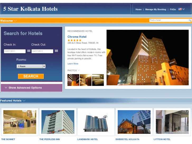 www.5starkolkatahotels.com