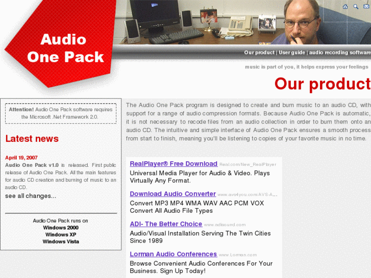 www.audioonepack.com